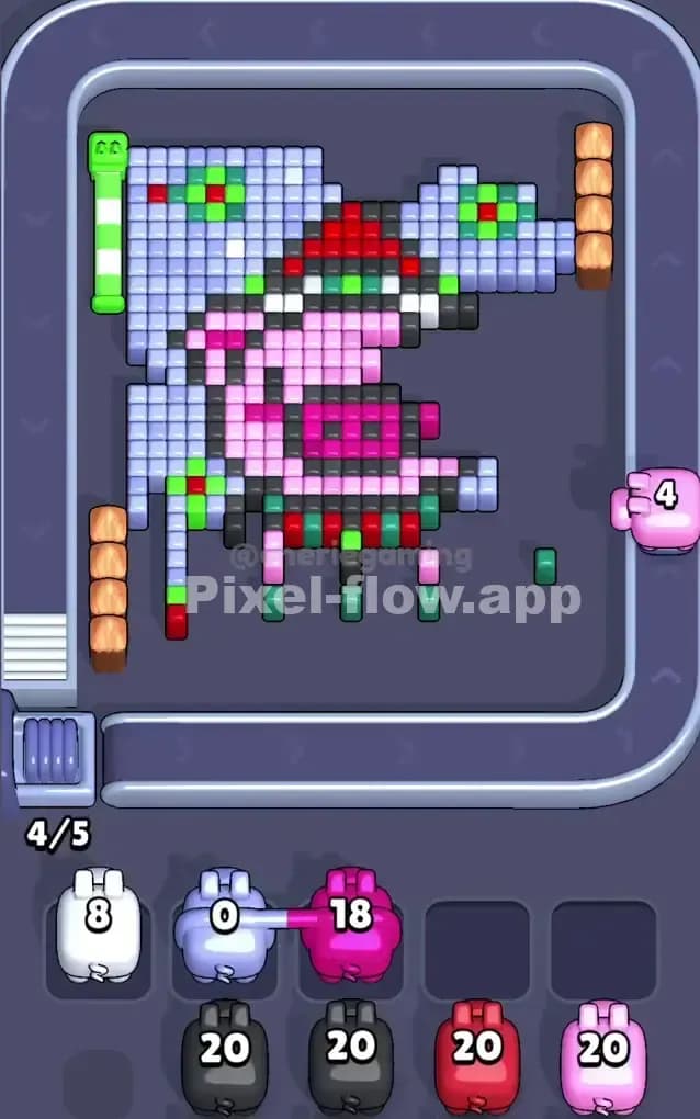 Pixel Flow Level 287 Solution 1