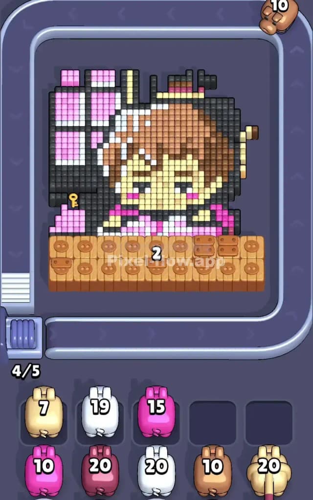 Pixel Flow Level 679 Solution 1