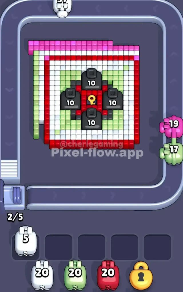 Pixel Flow Level 72 Solution 1