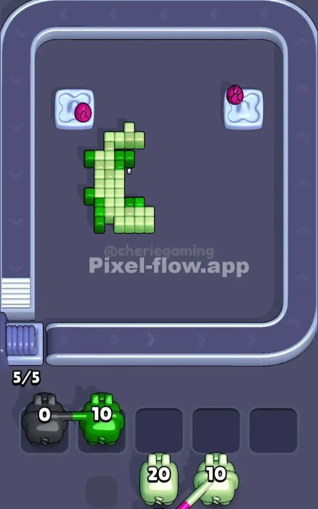 Pixel Flow Level 188 Solution 3