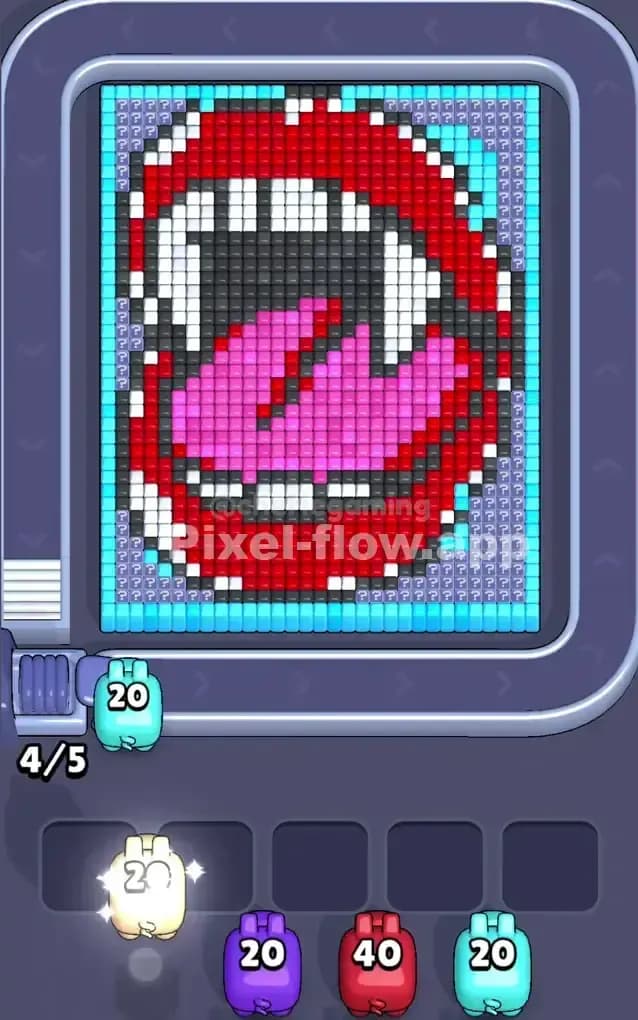 Pixel Flow Level 282 Screenshot