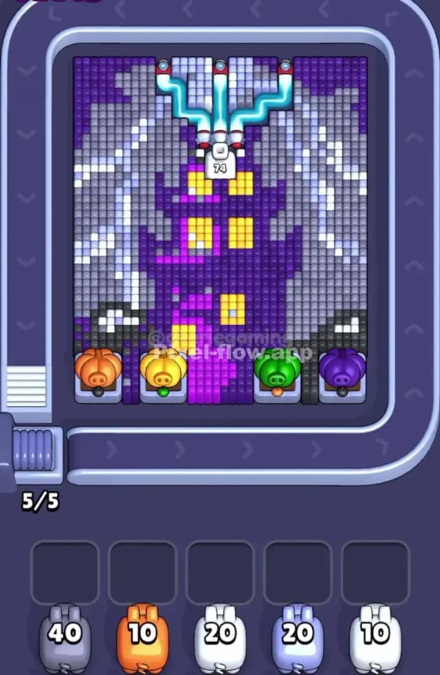 Pixel Flow Level 1780 Gameplay