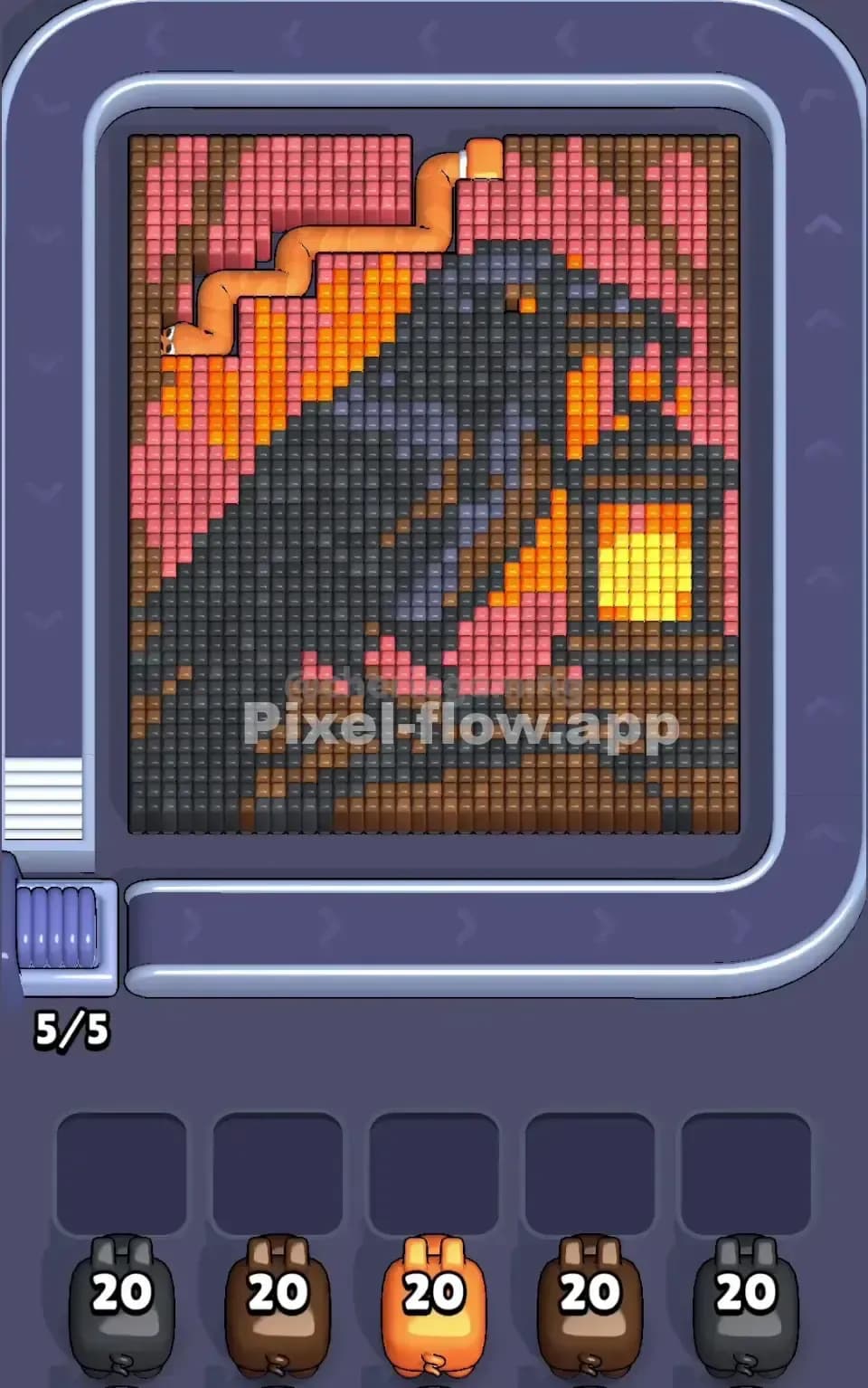 Pixel Flow Level 192 Screenshot