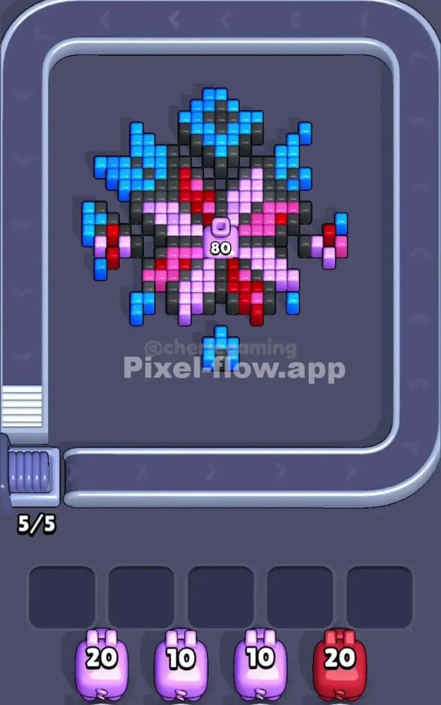 Pixel Flow Level 74 Solution 1