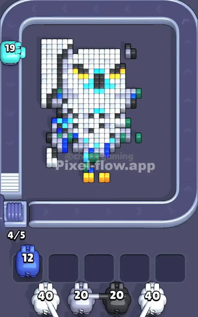Pixel Flow Level 242 Solution 2