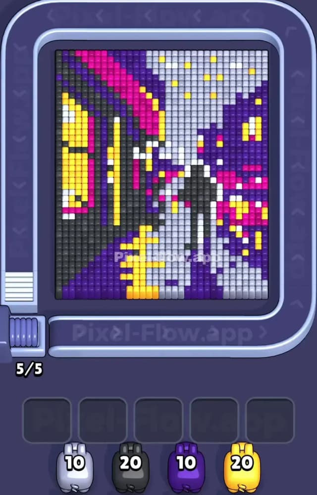 Pixel Flow Level 1098 Gameplay