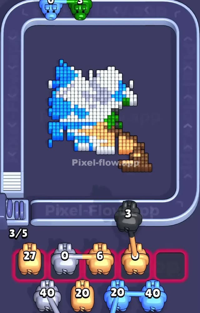 Pixel Flow Level 1064 Solution 2