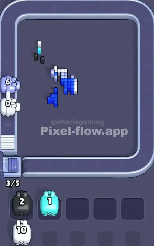 Pixel Flow Level 296 Solution 3