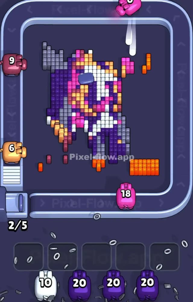 Pixel Flow Level 1481 Solution 1