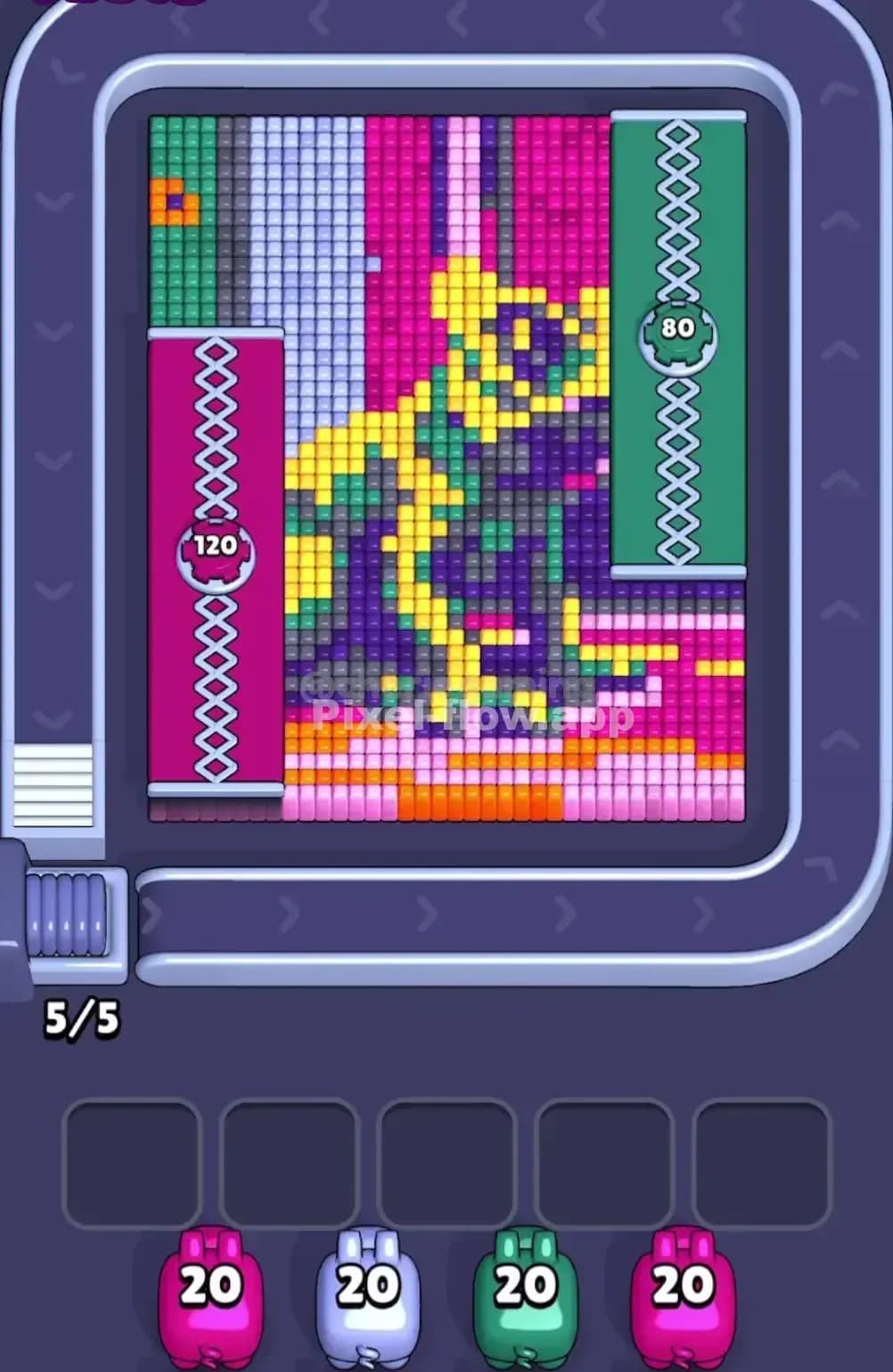 Pixel Flow Level 1698 Screenshot