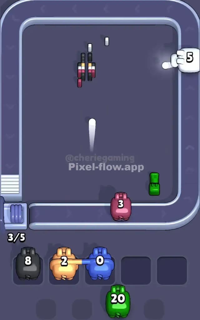 Pixel Flow Level 573 Solution 3