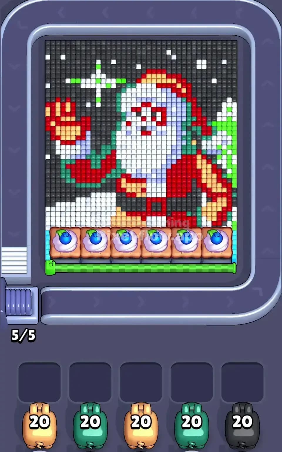 Pixel Flow Level 594 Screenshot