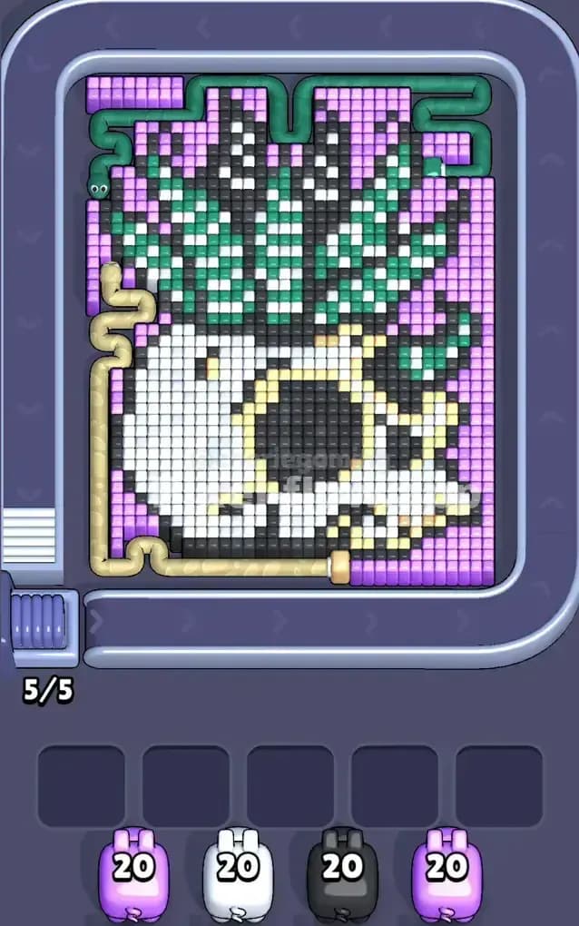 Pixel Flow Level 273 Gameplay