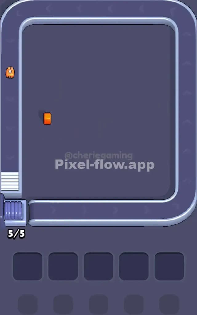 Pixel Flow Level 141 Solution 3