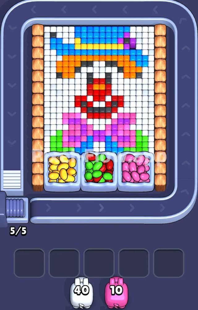 Pixel Flow Level 1201 Gameplay