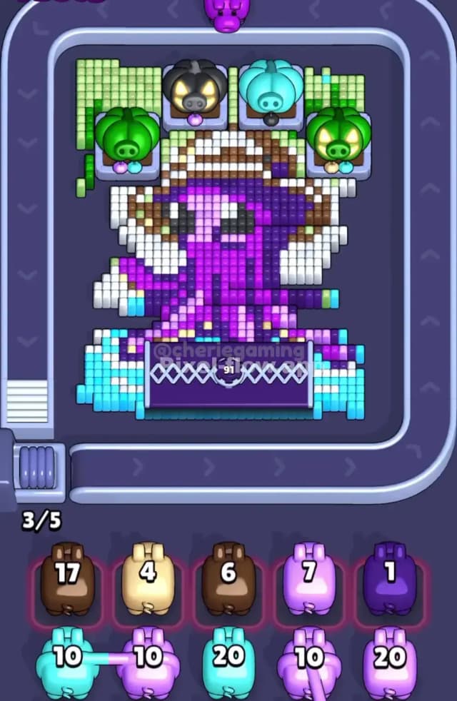 Pixel Flow Level 1720 Solution 1