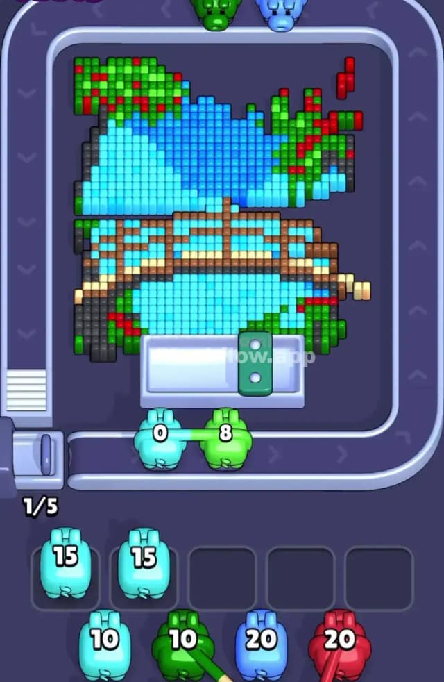 Pixel Flow Level 1717 Solution 1