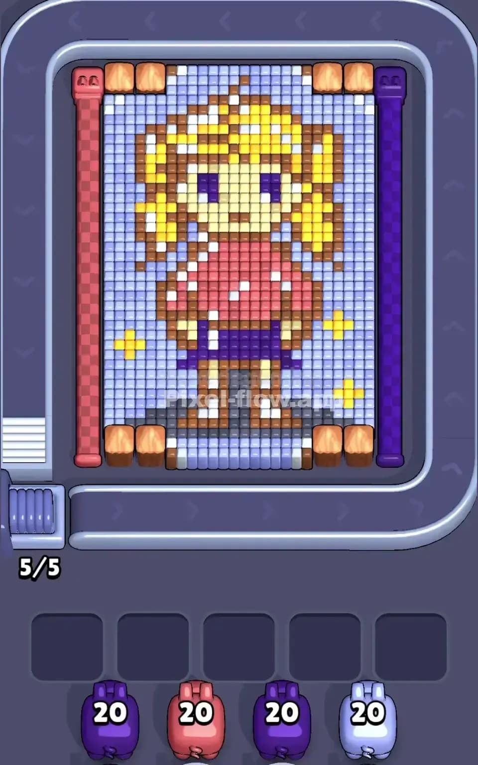 Pixel Flow Level 531 Screenshot