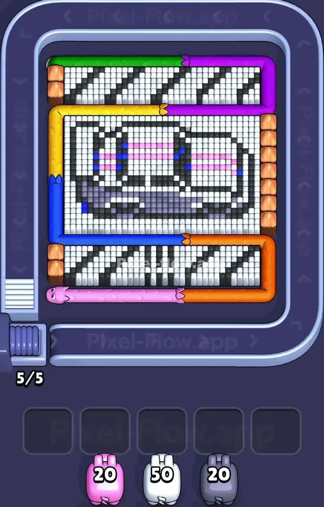 Pixel Flow Level 1102 Screenshot