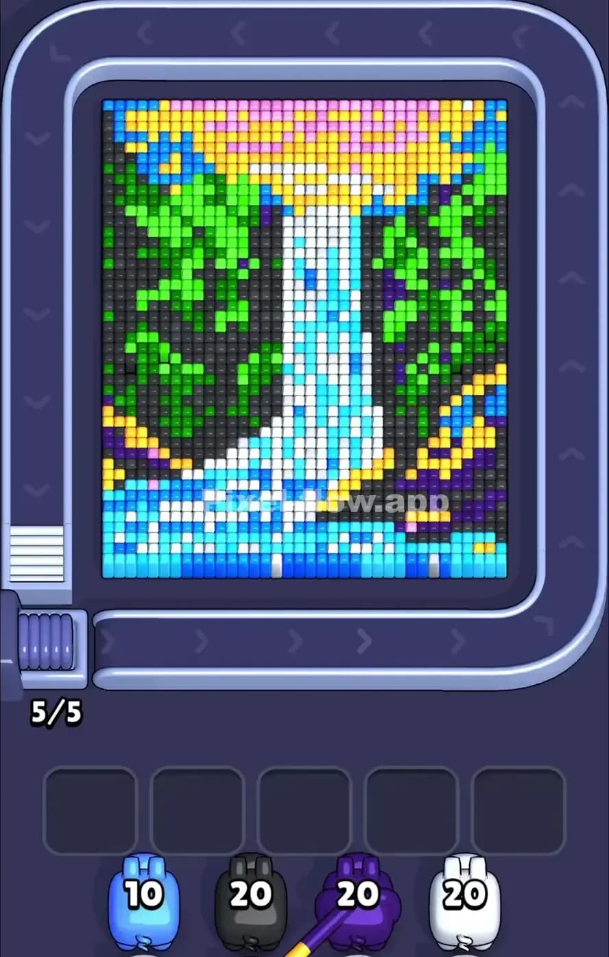 Pixel Flow Level 910 Screenshot