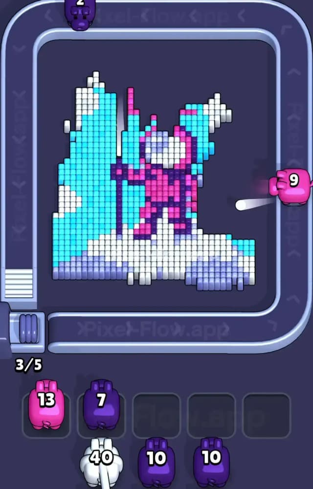 Pixel Flow Level 1426 Solution 2