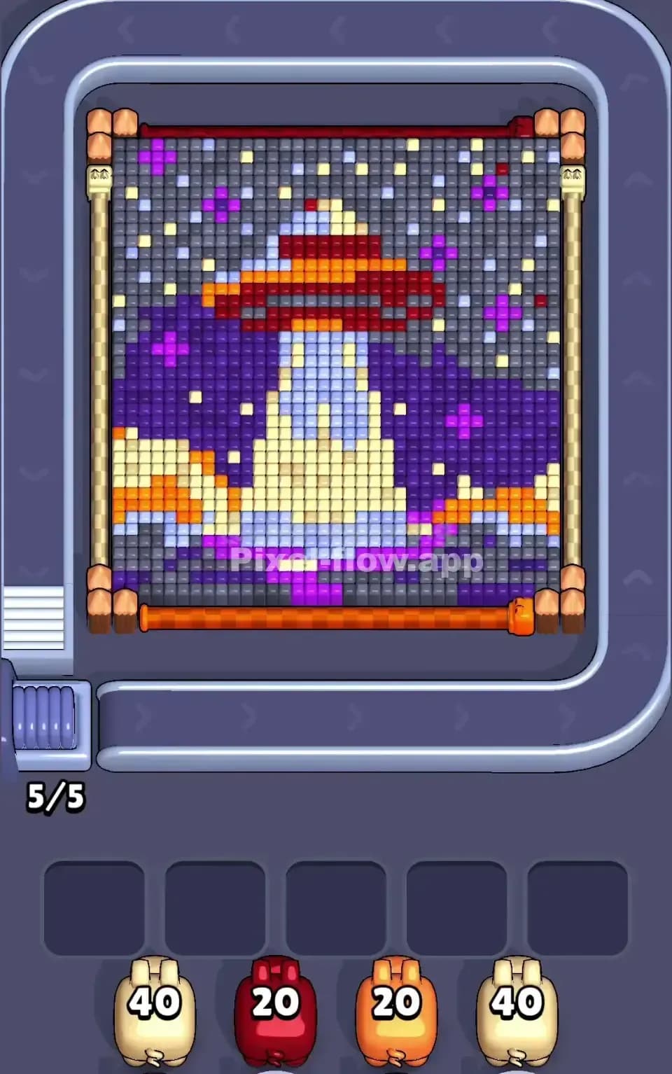Pixel Flow Level 547 Screenshot
