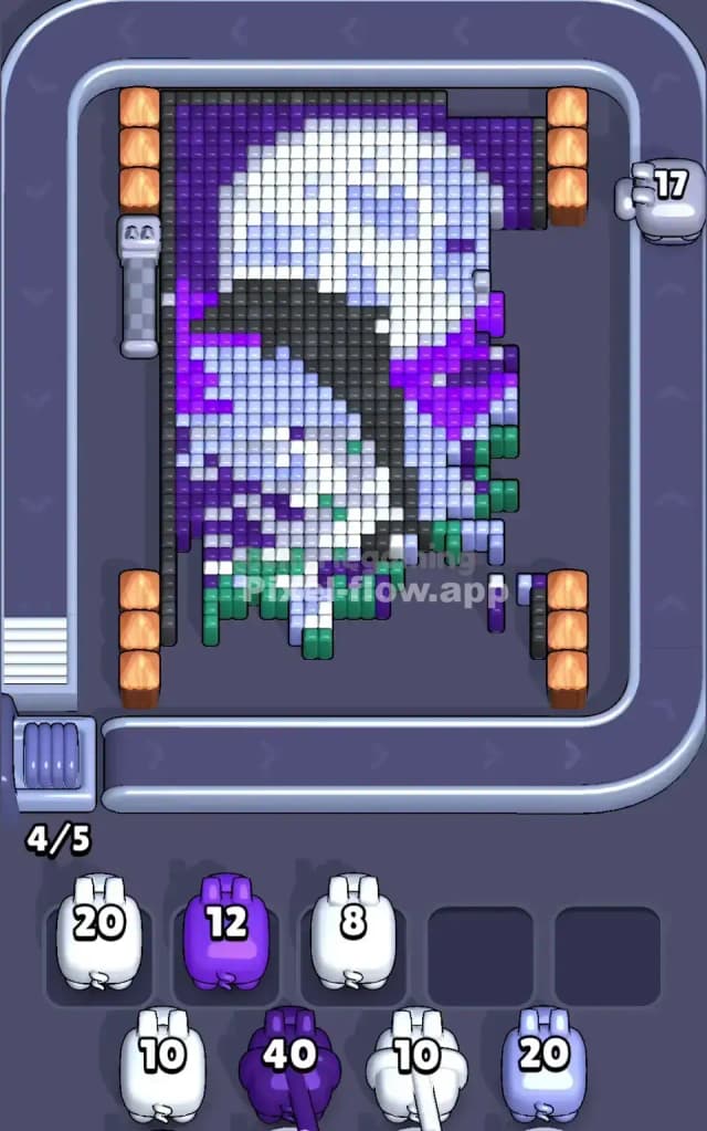 Pixel Flow Level 439 Solution 1