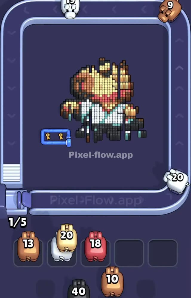 Pixel Flow Level 994 Solution 2