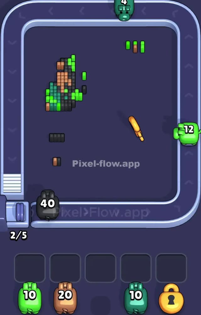 Pixel Flow Level 925 Solution 3