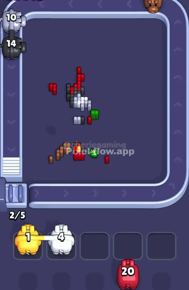 Pixel Flow Level 1647 Solution 3