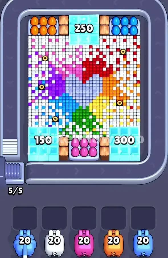 Pixel Flow Level 389 Screenshot
