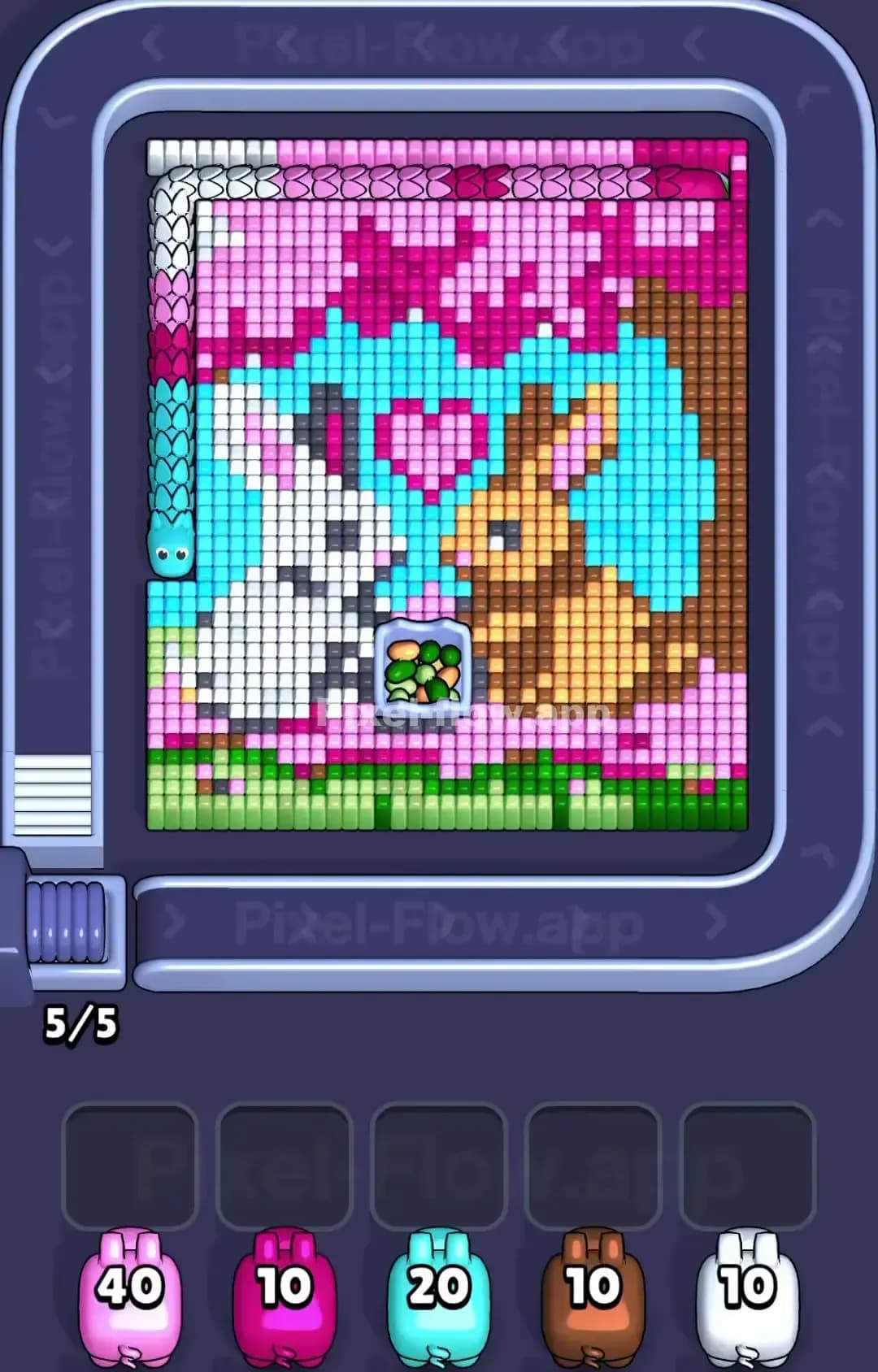 Pixel Flow Level 1484 Screenshot