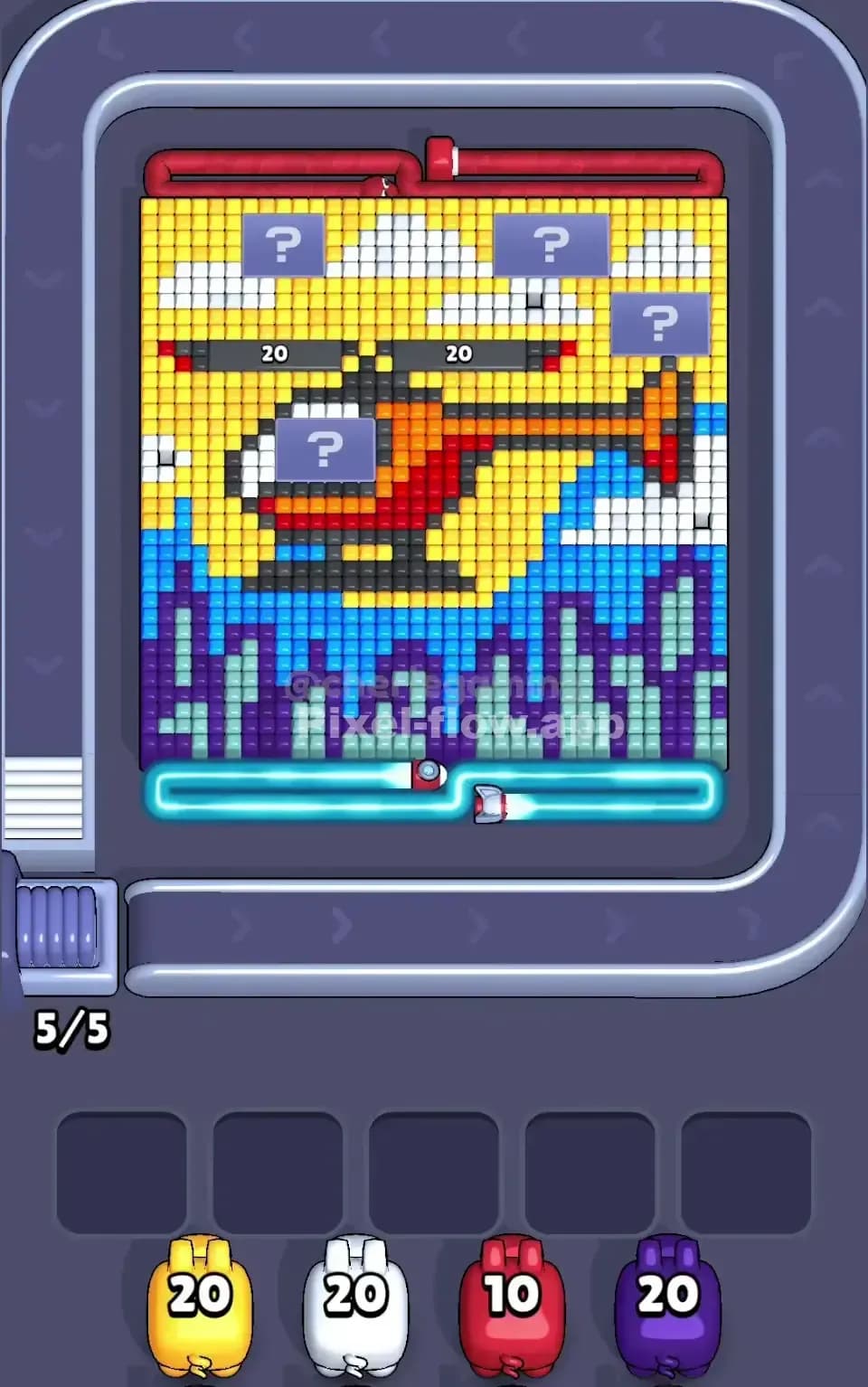 Pixel Flow Level 662 Screenshot