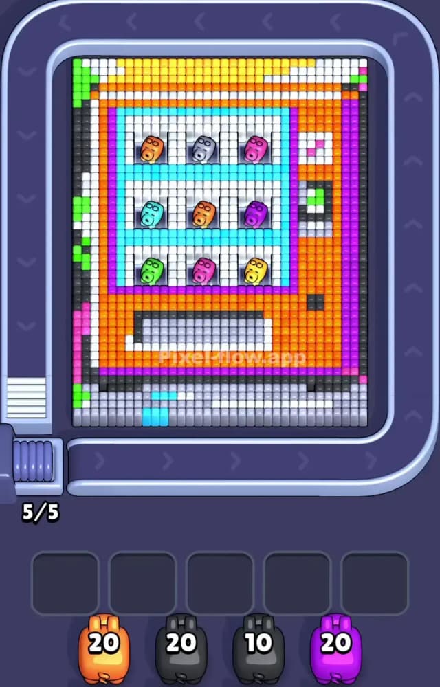 Pixel Flow Level 1066 Gameplay