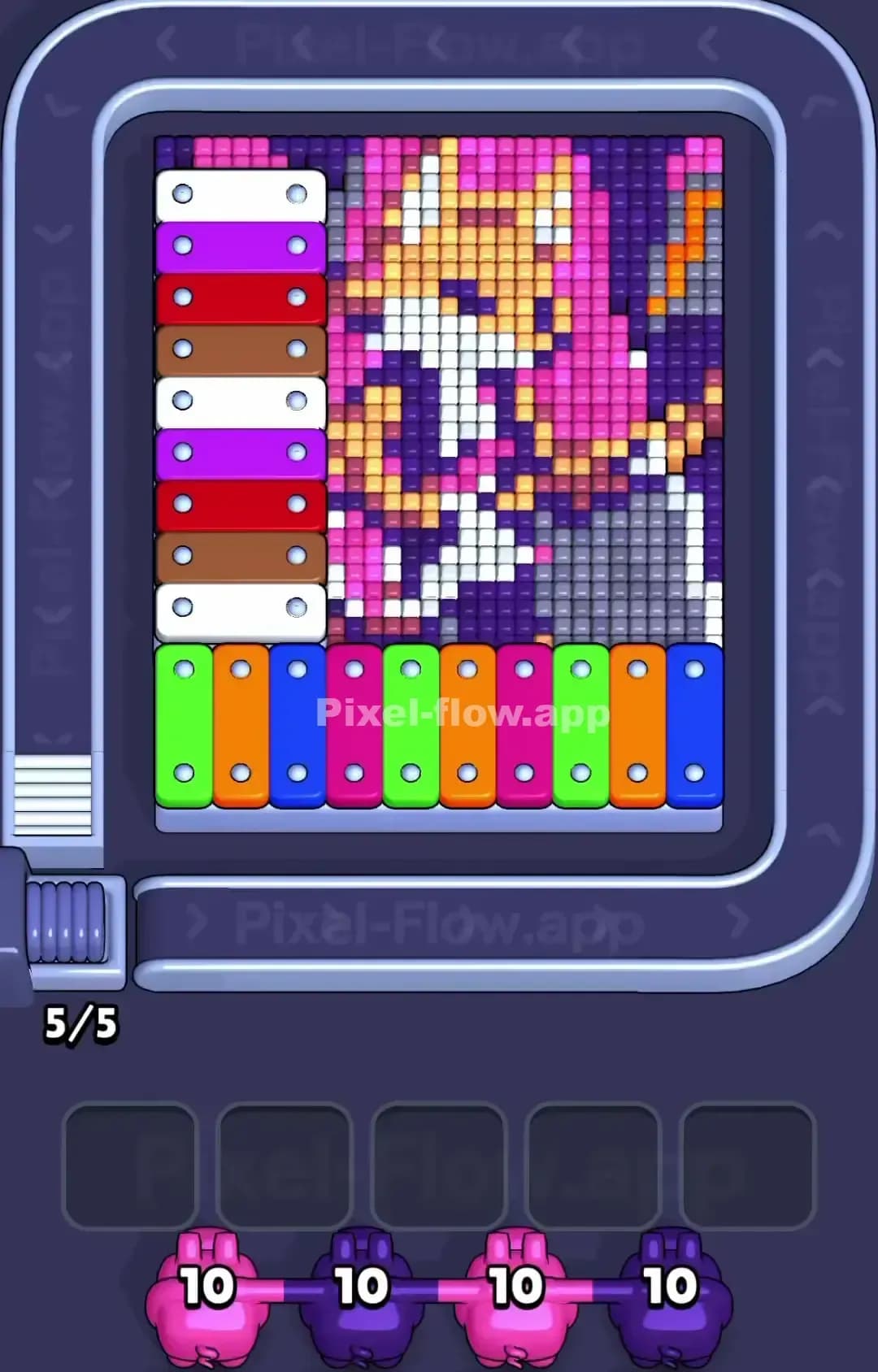 Pixel Flow Level 1481 Screenshot