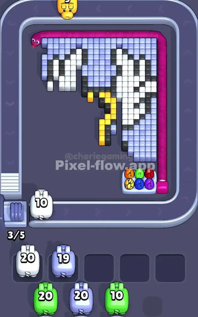 Pixel Flow Level 159 Solution 2