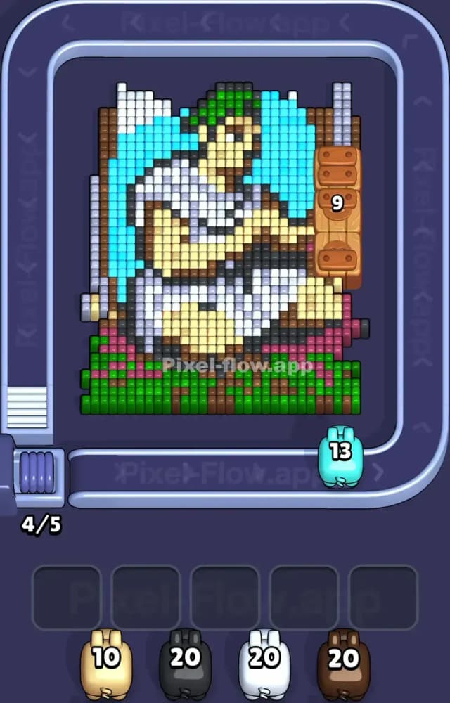 Pixel Flow Level 1313 Solution 1