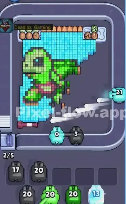 Pixel Flow Level 440 Solution 1