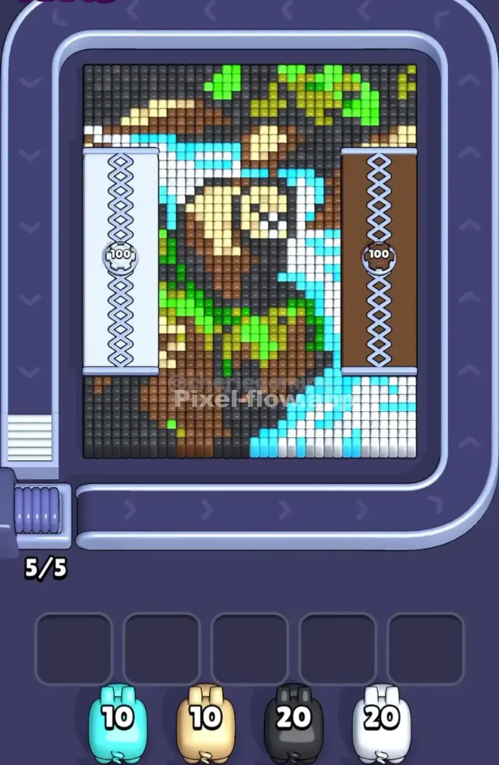 Pixel Flow Level 1745 Screenshot