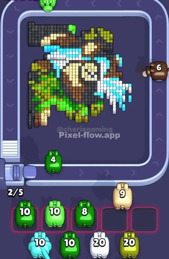 Pixel Flow Level 1745 Solution 2