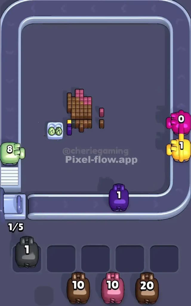 Pixel Flow Level 559 Solution 3