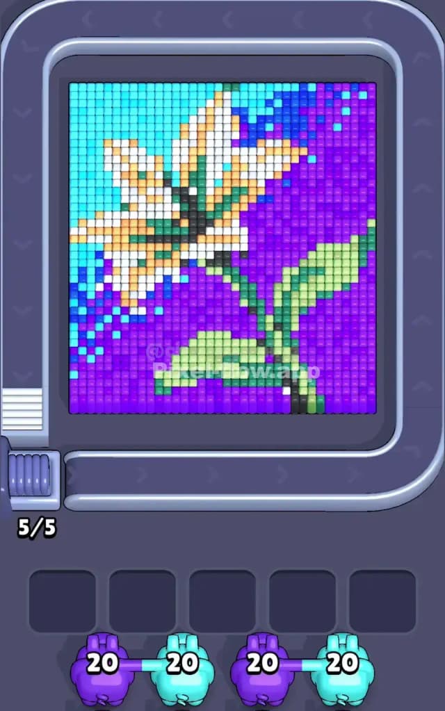 Pixel Flow Level 450 Gameplay