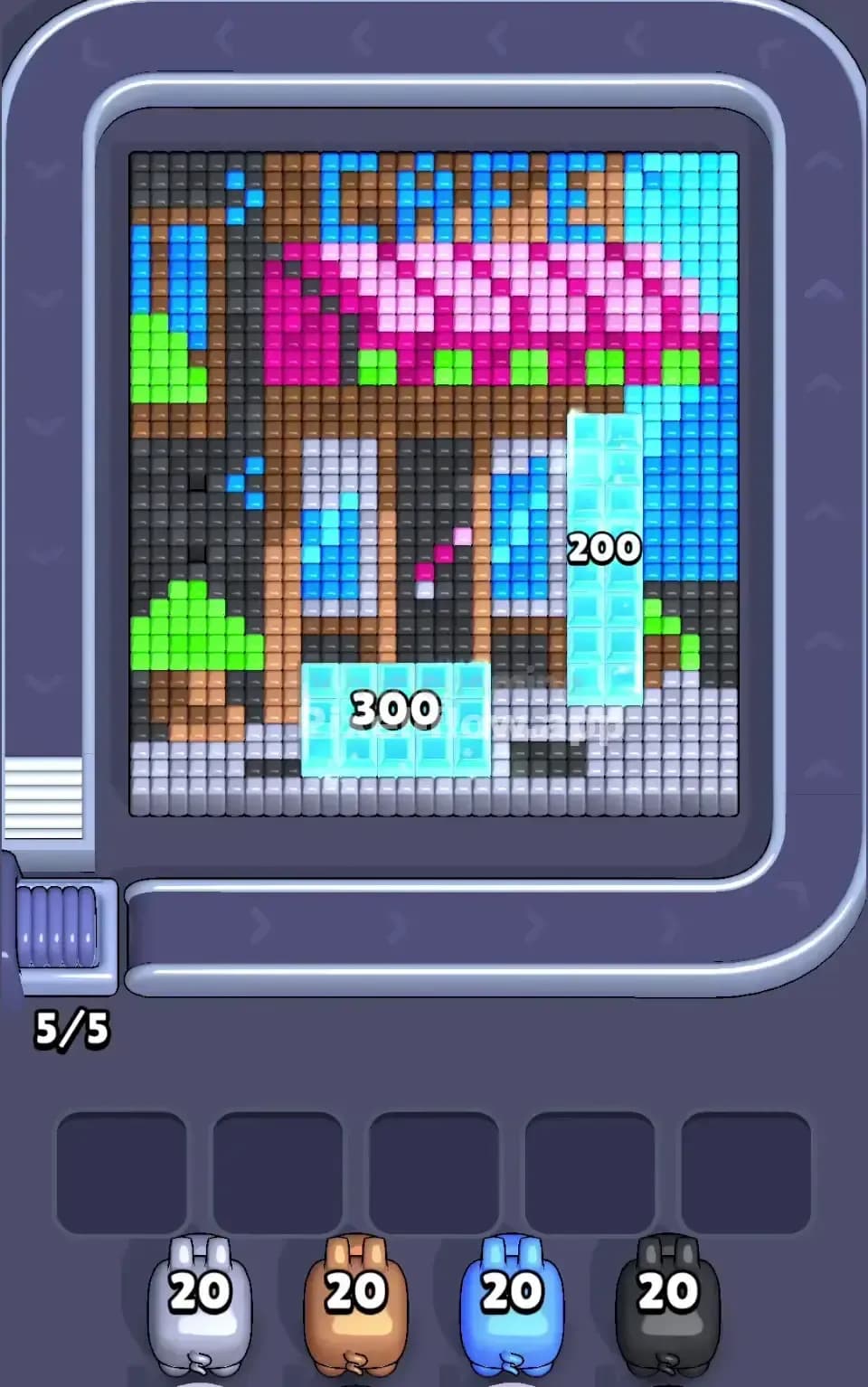 Pixel Flow Level 571 Screenshot