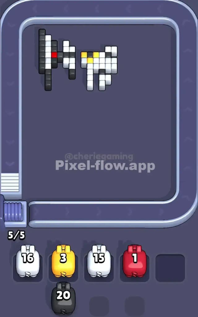 Pixel Flow Level 173 Solution 3