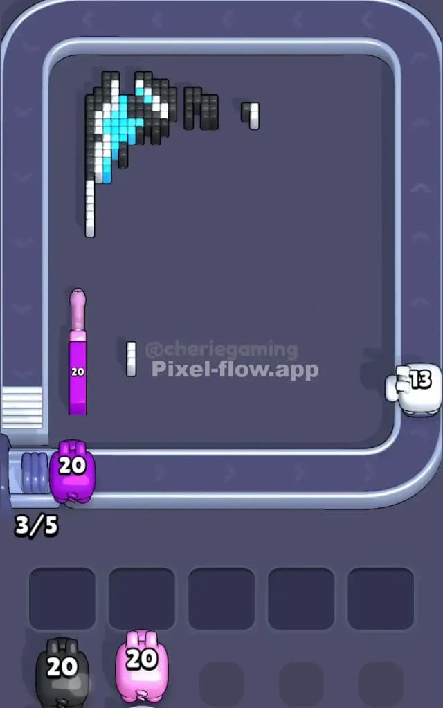 Pixel Flow Level 515 Solution 3