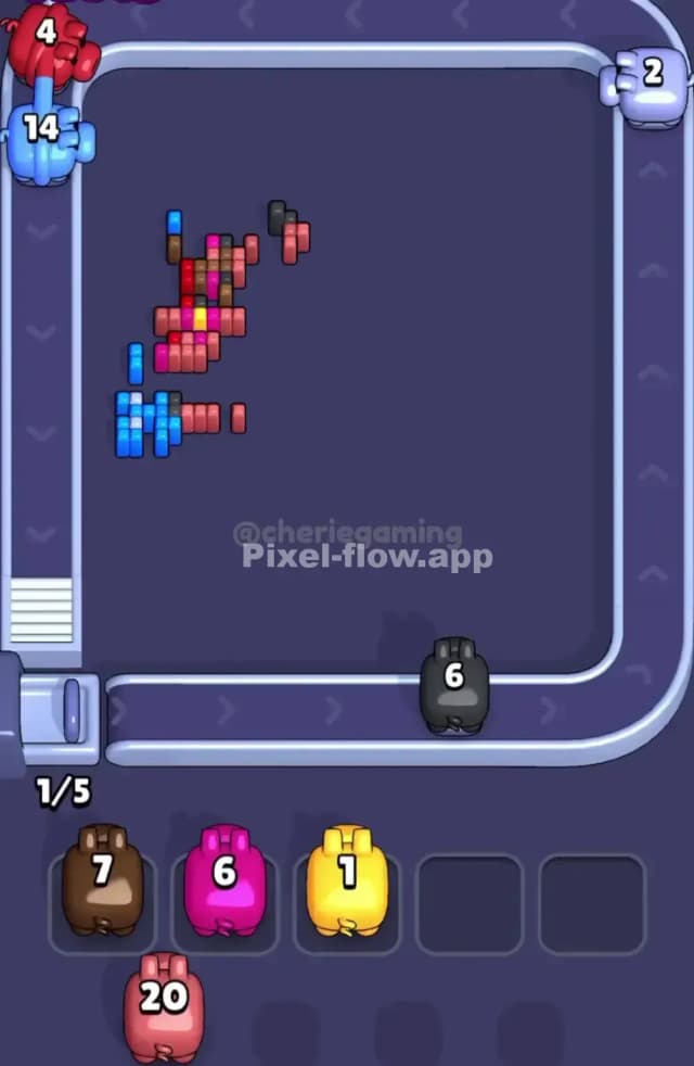 Pixel Flow Level 1784 Solution 3