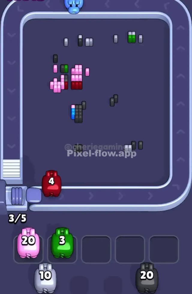 Pixel Flow Level 1627 Solution 3