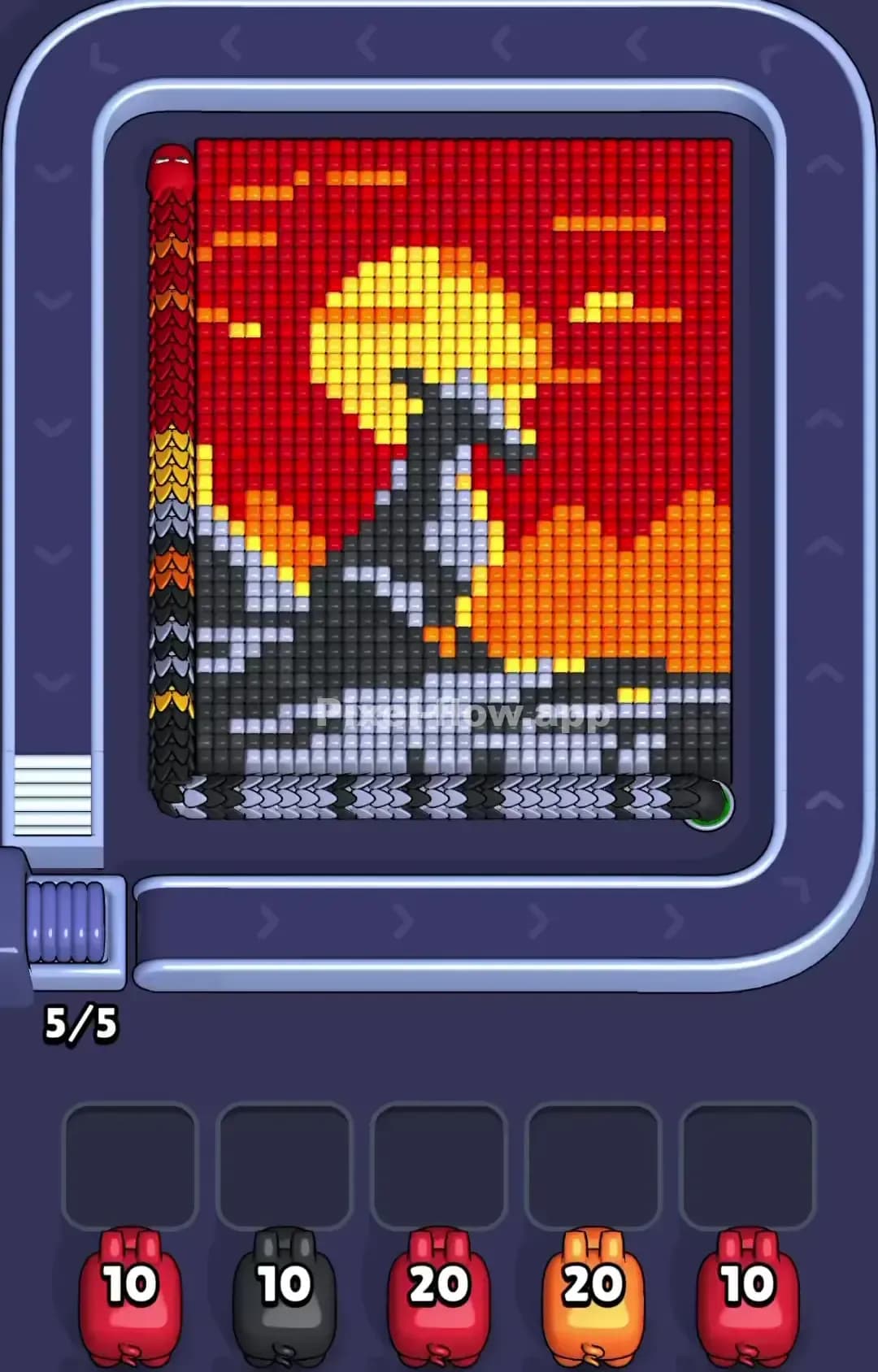 Pixel Flow Level 1248 Screenshot