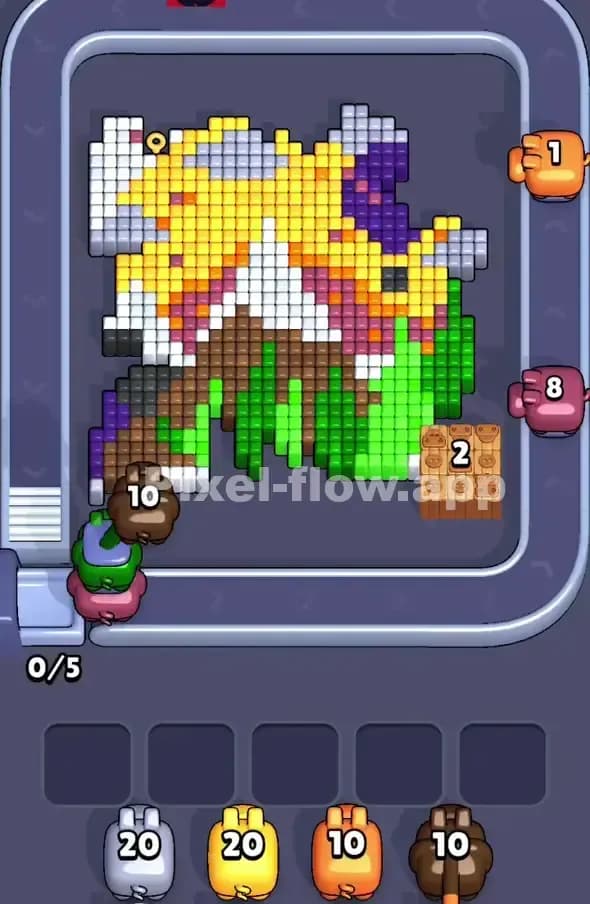 Pixel Flow Level 367 Solution 1