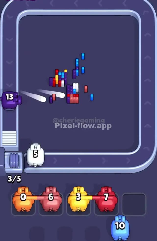 Pixel Flow Level 1827 Solution 3